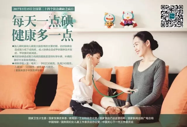 每天一點(diǎn)碘，健康多一點(diǎn)